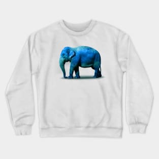 Blue Elephant Crewneck Sweatshirt